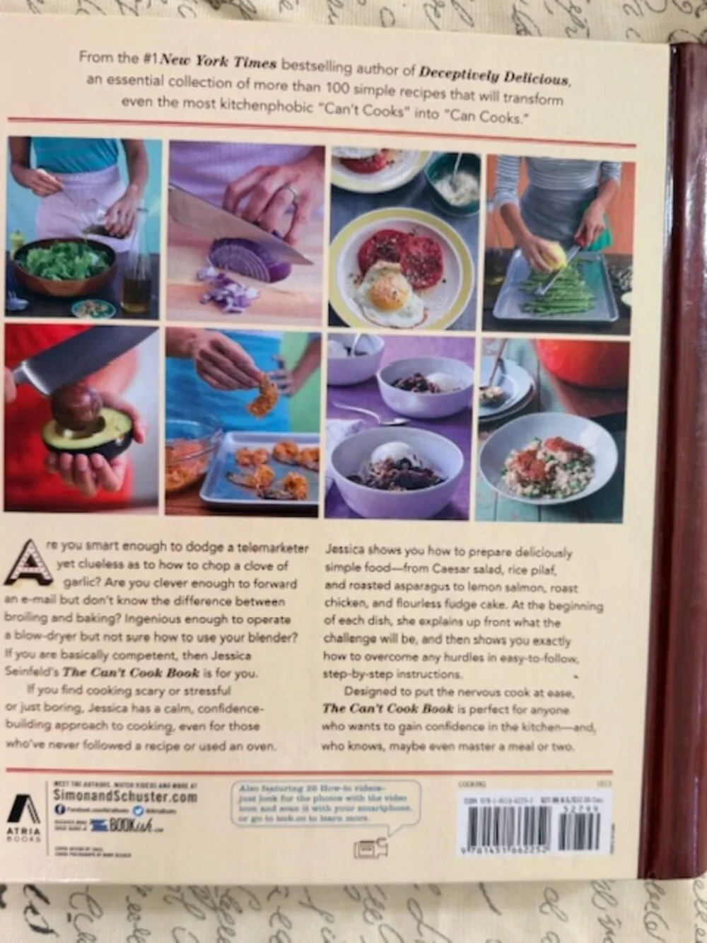The Can't Cook Book: Recipes for the Absolutely Terrified! by Jessica Seinfeld